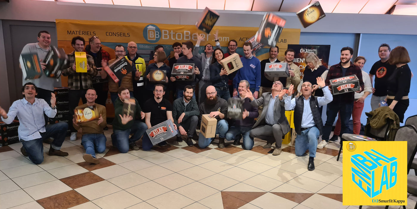Embal LAB BtoBeer à la cartonnerie Smurfit Kappa Roubaix