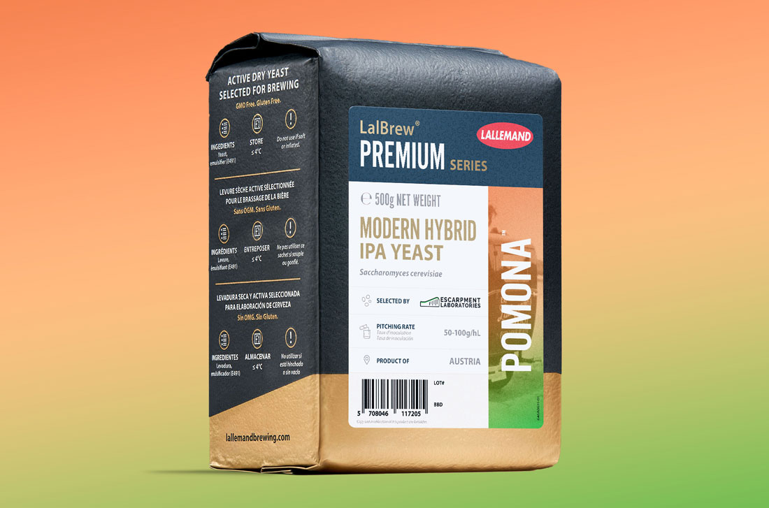 levure pomona ipa biere houblonnee fruit trouble hazzy