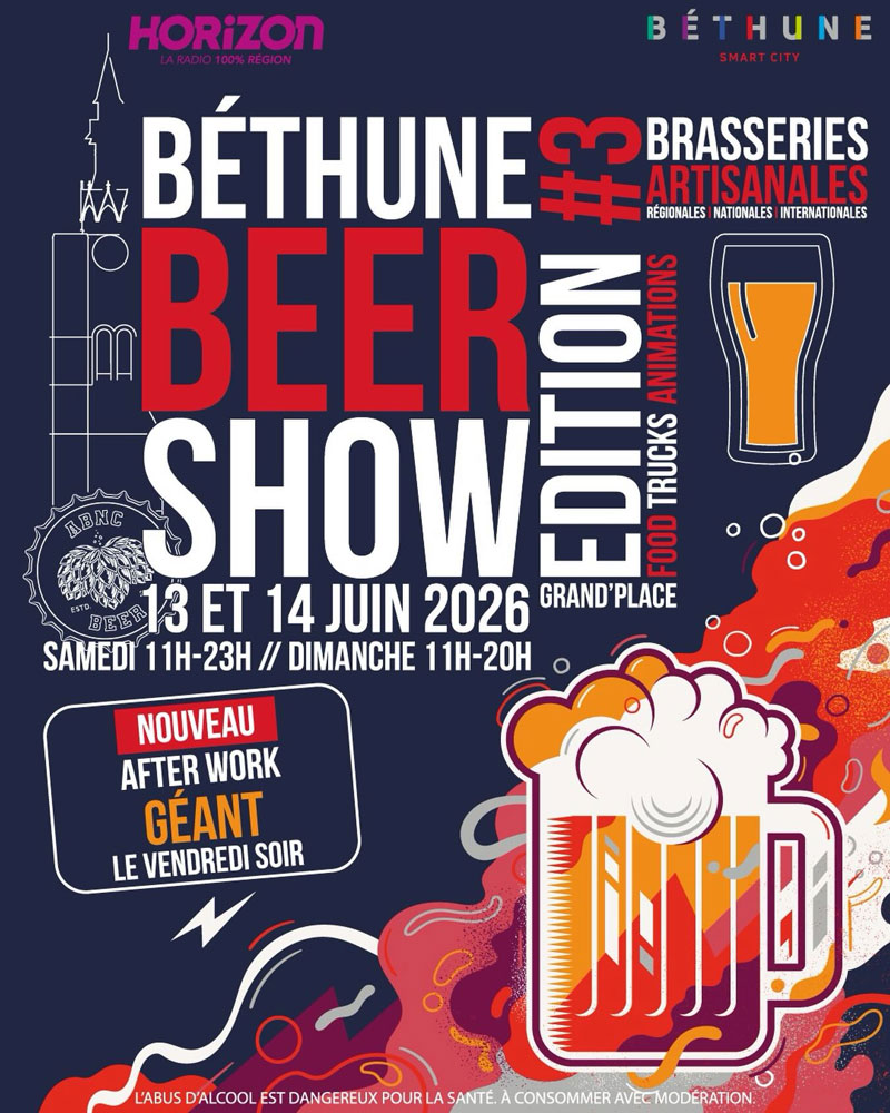 bethune beer show 2026 festival biere brasserie artisanale